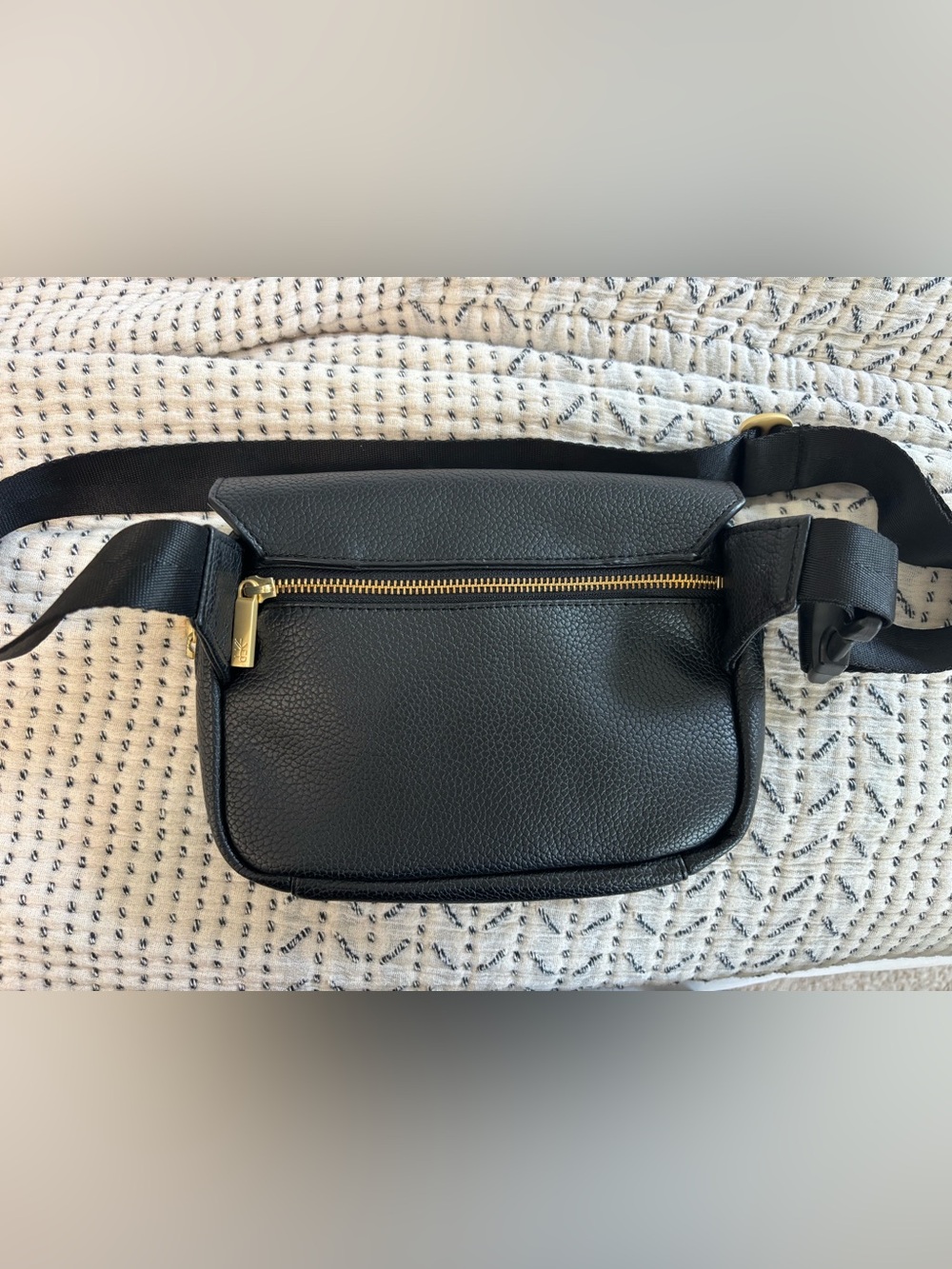 Freshly Picked Park Pack in Ebony - Black Belt Bag Fanny Pack - Picture 5 of 8